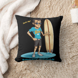 Brody Ocean Wavecrest Kissen