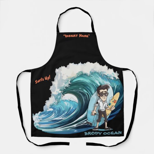 Brody Ocean Wavecrest Schürze (Vorderseite)