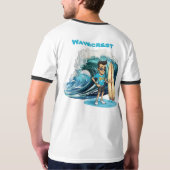 Brody Ocean Wavecrest T-Shirt (Schwarz voll)