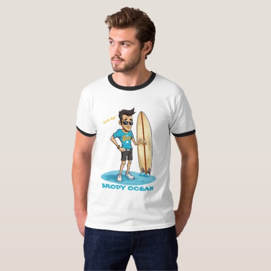 Brody Ocean Wavecrest T-Shirt (Vorne ganz)