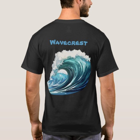Brody Ocean Wavecrest T-Shirt (Rückseite)