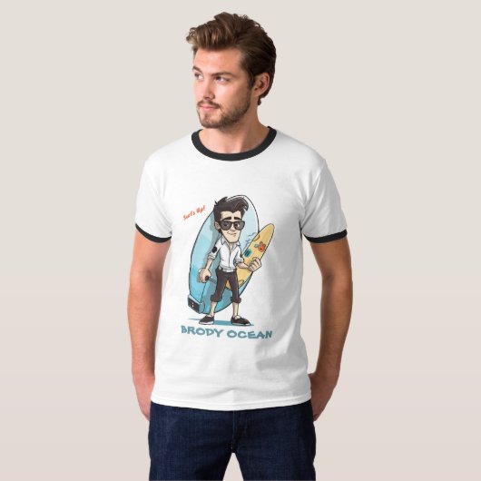 Brody Ocean Wavecrest T-Shirt (Vorne ganz)