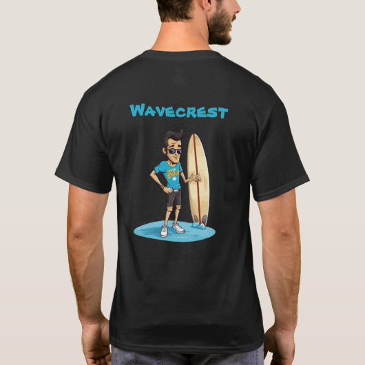 Brody Ocean Wavecrest T-Shirt (Rückseite)