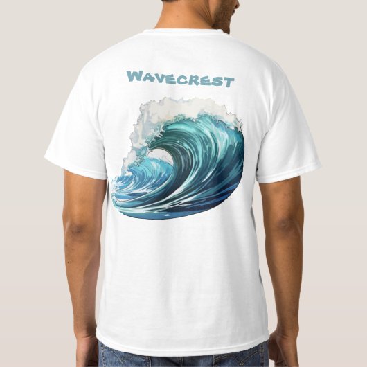 Brody Ocean Wavecrest T-Shirt (Rückseite)