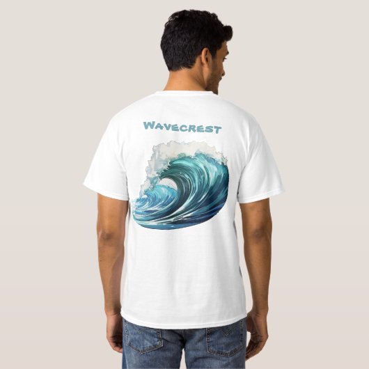 Brody Ocean Wavecrest T-Shirt (Schwarz voll)