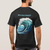 Brody Ocean Wavecrest T-Shirt (Rückseite)