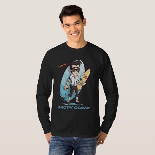 Brody Ocean Wavecrest T-Shirt (Vorne ganz)