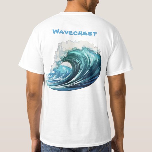 Brody Ocean Wavecrest T-Shirt (Rückseite)