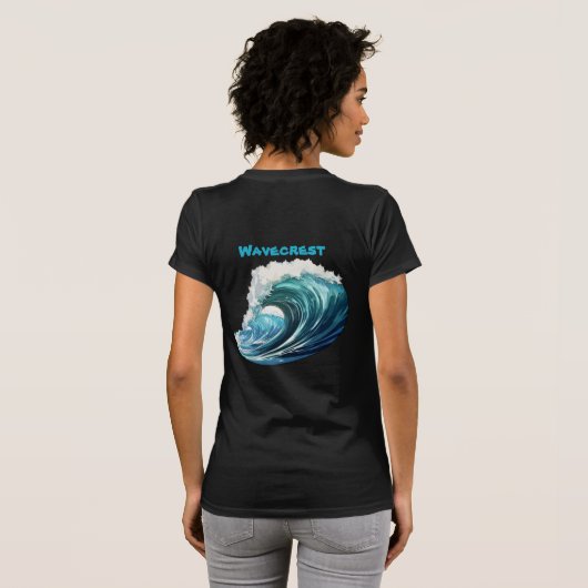 Brody Ocean Wavecrest T-Shirt (Schwarz voll)