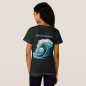 Brody Ocean Wavecrest T-Shirt (Schwarz voll)