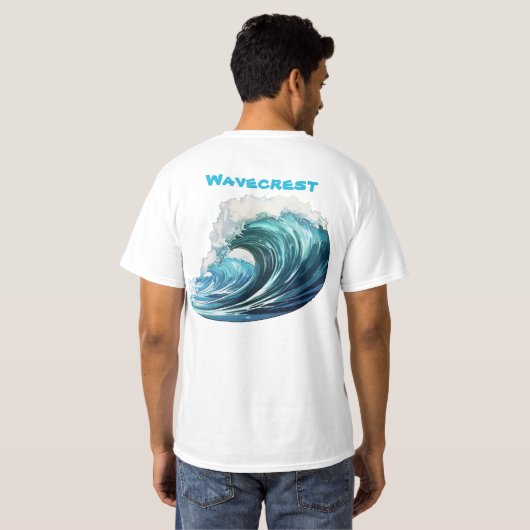 Brody Ocean Wavecrest T-Shirt (Schwarz voll)