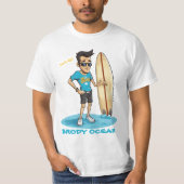 Brody Ocean Wavecrest T-Shirt (Vorderseite)