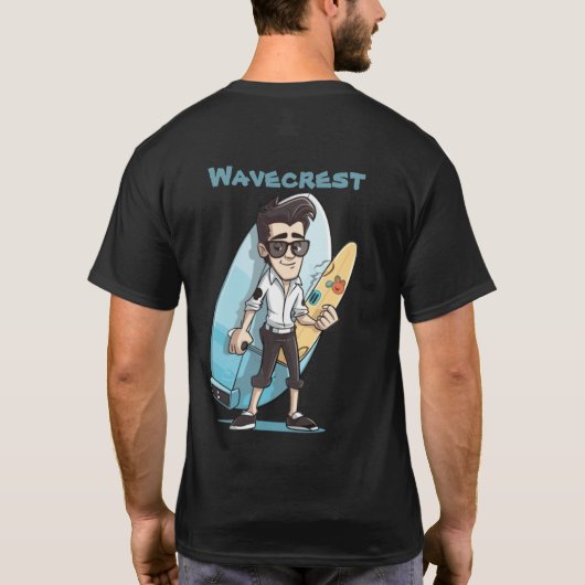Brody Ocean Wavecrest T-Shirt (Rückseite)