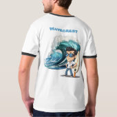 Brody Ocean Wavecrest T-Shirt (Schwarz voll)