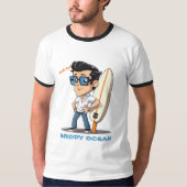 Brody Ocean Wavecrest T-Shirt (Vorderseite)