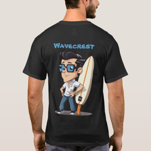 Brody Ocean Wavecrest T-Shirt (Rückseite)