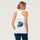 Brody Ocean Wavecrest Tank Top (Rückseite Vollansicht)