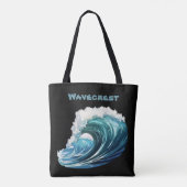 Brody Ocean Wavecrest Tasche (Rückseite)