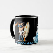 Brody Ocean Wavecrest Tasse (Vorderseite Links)