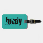 Brody schwarzer und blauer Gepäck-Umbau Gepäckanhänger (Vorderseite horizontal)