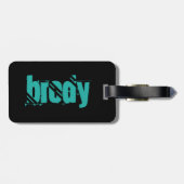 Brody schwarzer und blauer Gepäck-Umbau Gepäckanhänger (Rückseite horizontal)