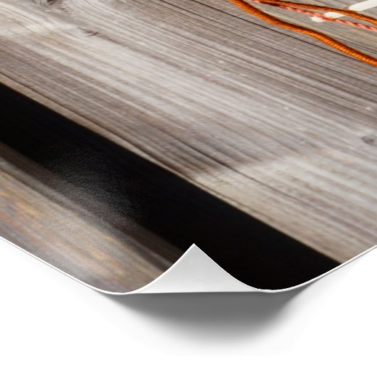 Broedkast vogelhuisje dat beklommen fubby's poster (Ecke)