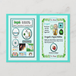 Brogach - Bromine Trading Card Postkarte