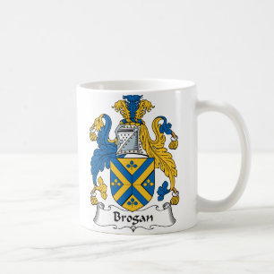 Brogan-Familienwappen Kaffeetasse