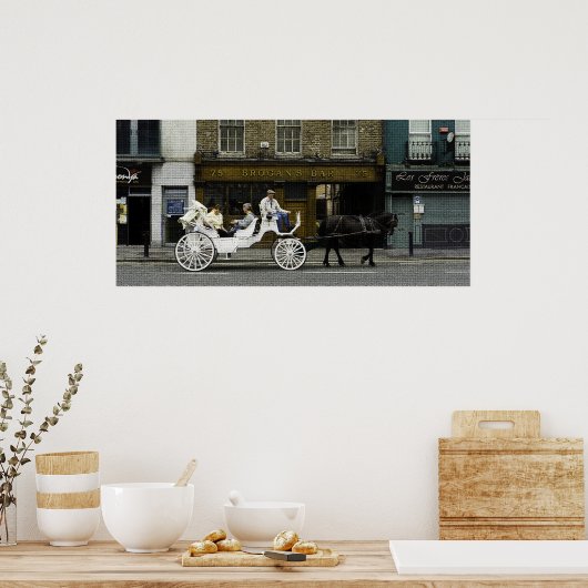 Brogans Bar Color Mosaik Poster (Küche)