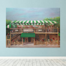 Brogen's South, Saint Simons Island - Canvas Print Leinwanddruck