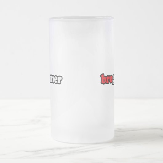 BROGRAMMER MATTGLAS BIERGLAS (Mittel)