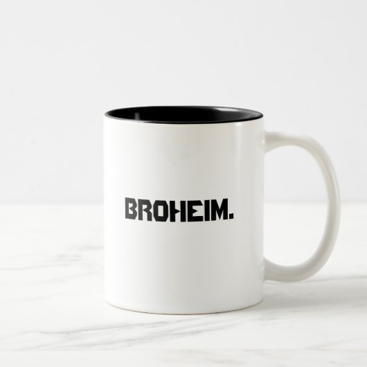 "broheim" Penholder/Tasse Zweifarbige Tasse (Rechts)