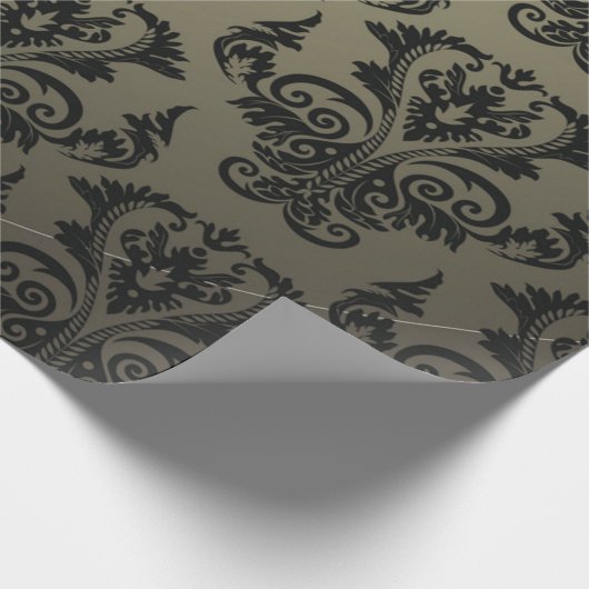Brokatmuster Geschenkpapier (Ecke)