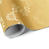 Brokatmuster Geschenkpapier (Rolleneckpunkt)