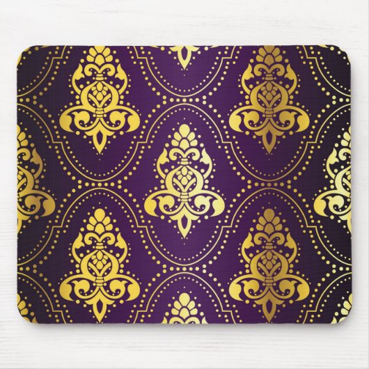 Brokatmuster Mousepad (Vorne)