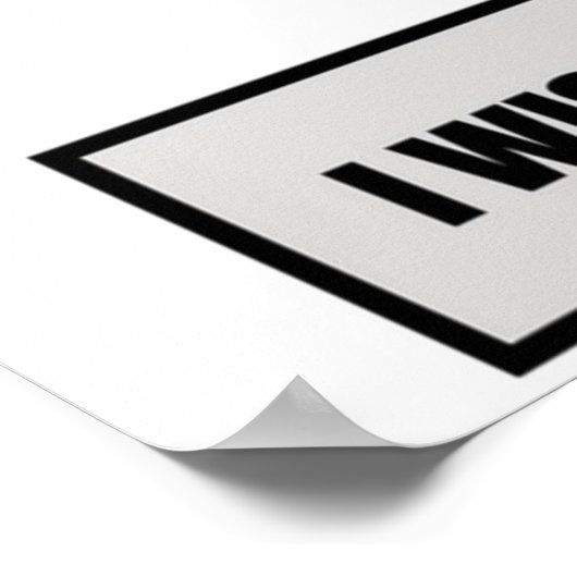 Brokeback Mountain Poster (Ecke)