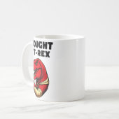 Broken Arm Recovery T-rex Kids Boys Dinosaur  Kaffeetasse (Vorderseite Links)
