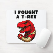 Broken Arm Recovery T-rex Kids Boys Dinosaur  Mousepad (Mit Mouse)