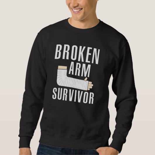 Broken Arm Survivor 2 Sweatshirt (Vorderseite)