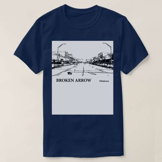 Broken Arrow Oklahoma 3 T-Shirt (Design vorne)