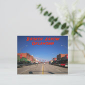 Broken Arrow Oklahoma Downtown View Postkarte (Stehend Vorderseite)