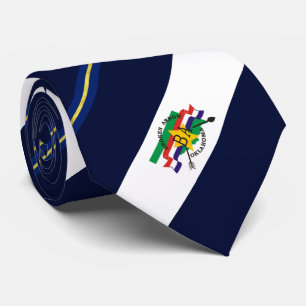 Broken Arrow (Oklahoma) Stadtflagge Neck Tie Krawatte