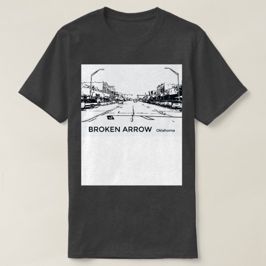 Broken Arrow Oklahoma T-Shirt (Design vorne)