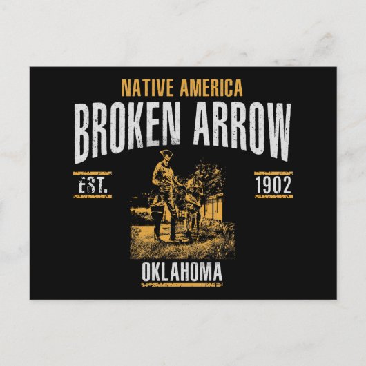 Broken Arrow Postkarte (Vorderseite)