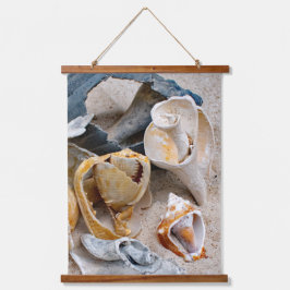 Broken Beach Beauties Wandteppich Mit Holzrahmen