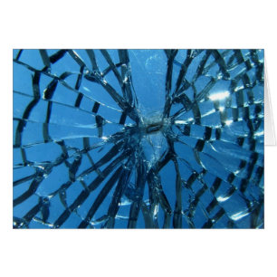 Broken Blue Glass
