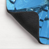 Broken Blue Glass Mousepad (Ecke)