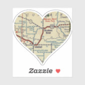 Broken Bow Oklahoma Aufkleber (Blatt)