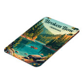 Broken Bow, Oklahoma Magnet (Linke Seite)