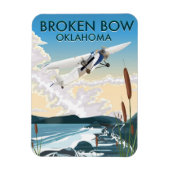 Broken Bow Oklahoma Magnet (Vertikal)